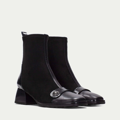 Hispanitas Marsella Black Ankle Boot