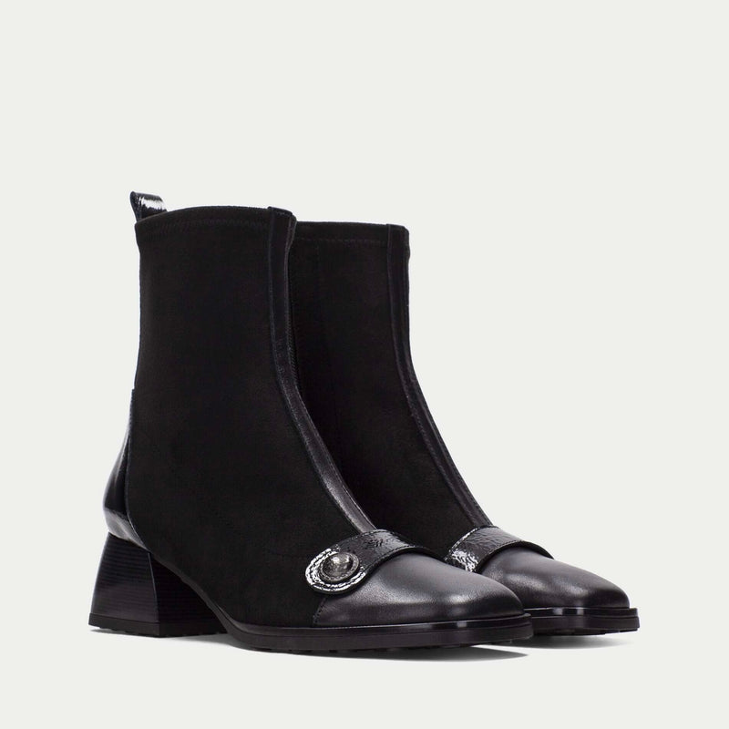 Hispanitas Marsella Black Ankle Boot