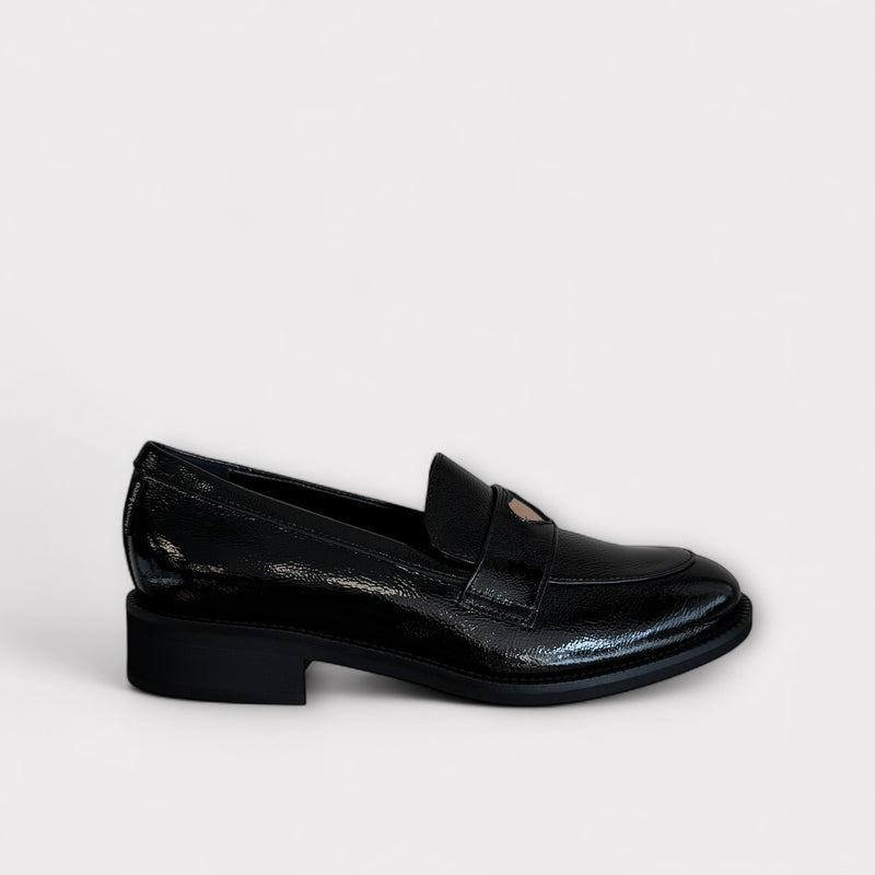 Marco Moreo Black Patent Loafer