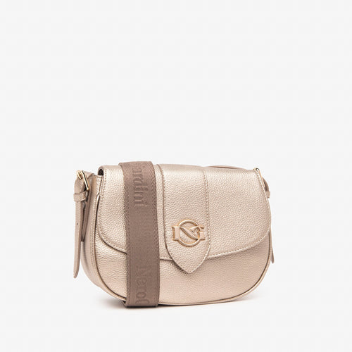 NeroGiardini Gold Crossbody Bag