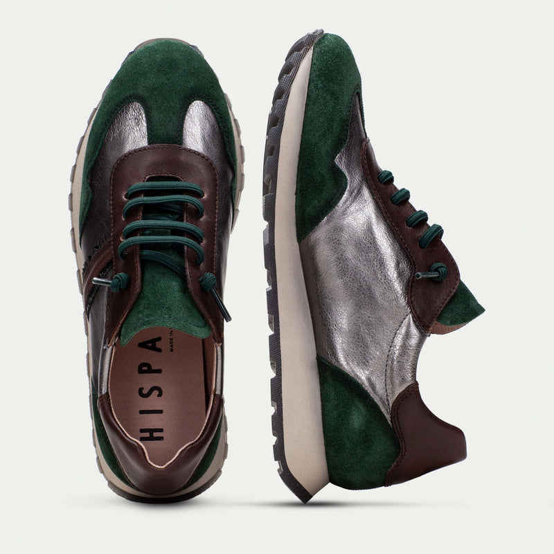 Hispanitas Loira Forest Green Trainer