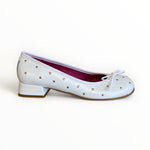 Marco Moreo White Leather Pump