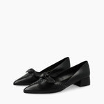 LODI Amistad Black Low Heel Loafer