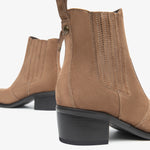NeroGiardini Brown Suede Western Boot