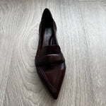 Pomme D’Or Burgundy Leather Loafer 1134