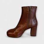 Marian Brown Leather Platform Boot