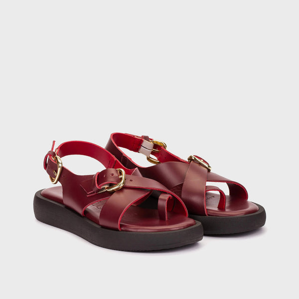 Wonders Horizon Wine Flatform Sandal - AB1332