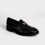 Marco Moreo Black Patent Loafer