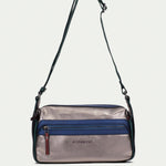 Hispanitas Samba Acero, Navy & Green  Crossbody Bag