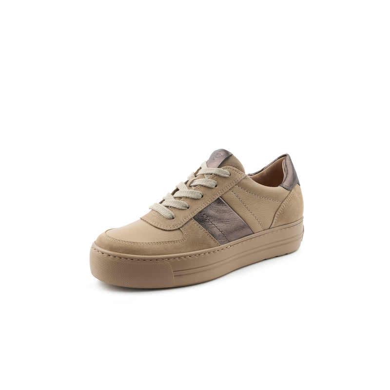 Paul Green Almond Suede Trainer