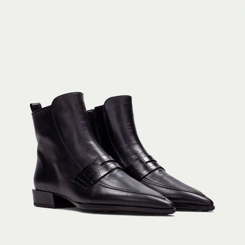 Hispanitas Turin Black Ankle Boot