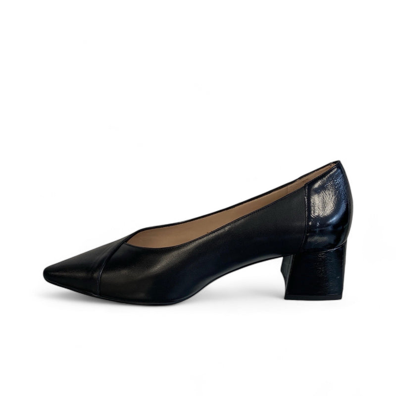 LODI Chess Black Court Shoe