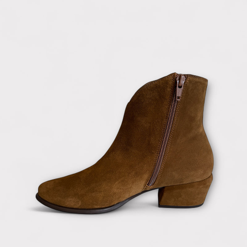Wonders FEI 01 Cappucino Suede Ankle Boot