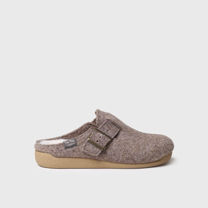 Toni Pons Mima Clog Slipper - Taupe