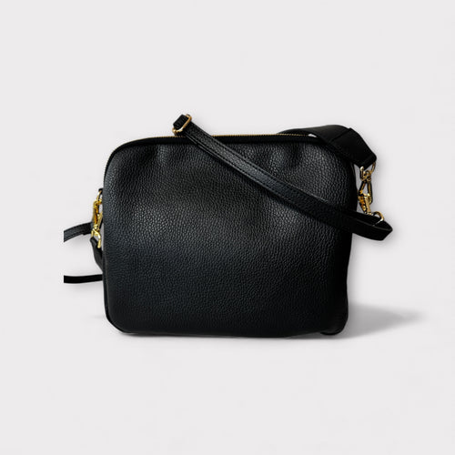 Marco Moreo Garland Pony Hair Crossbody Bag