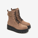 NeroGiardini Camel Platform Boot