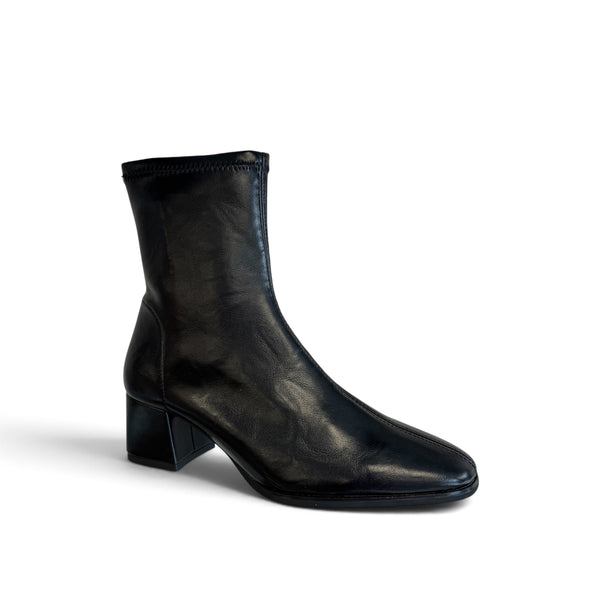 Miss Elastic Black Sock Boot - 75311