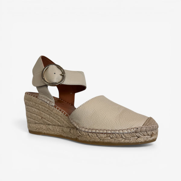 Viguera 1922 Vanilla Espadrille Sandal