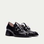Hispanitas Marsella Black Patent Shoe
