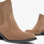 NeroGiardini Brown Suede Western Boot
