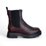 Wonders Burgundy Chelsea Boot