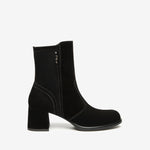 NeroGiardini Black Suede Ankle Boot