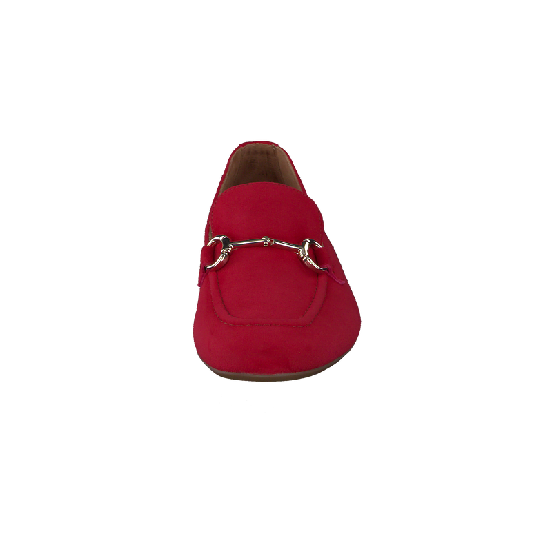 Paul Green Red Suede Loafers