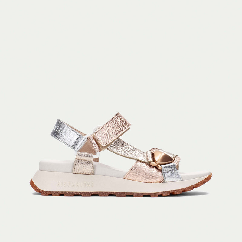 Hispanitas Maui Gold & Silver Sandal