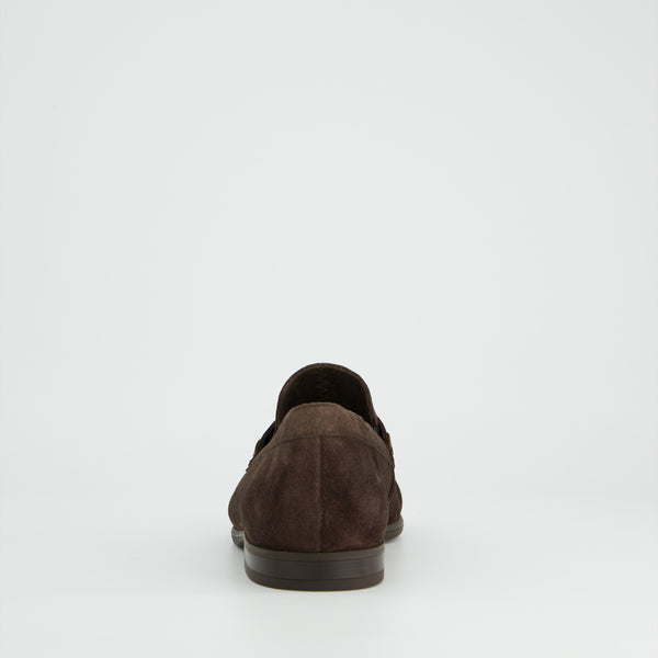 Paul Green Brown Suede Loafer