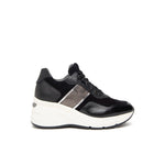 NeroGiardini Black High Wedge Trainer