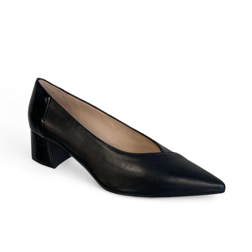 LODI Chess Black Court Shoe