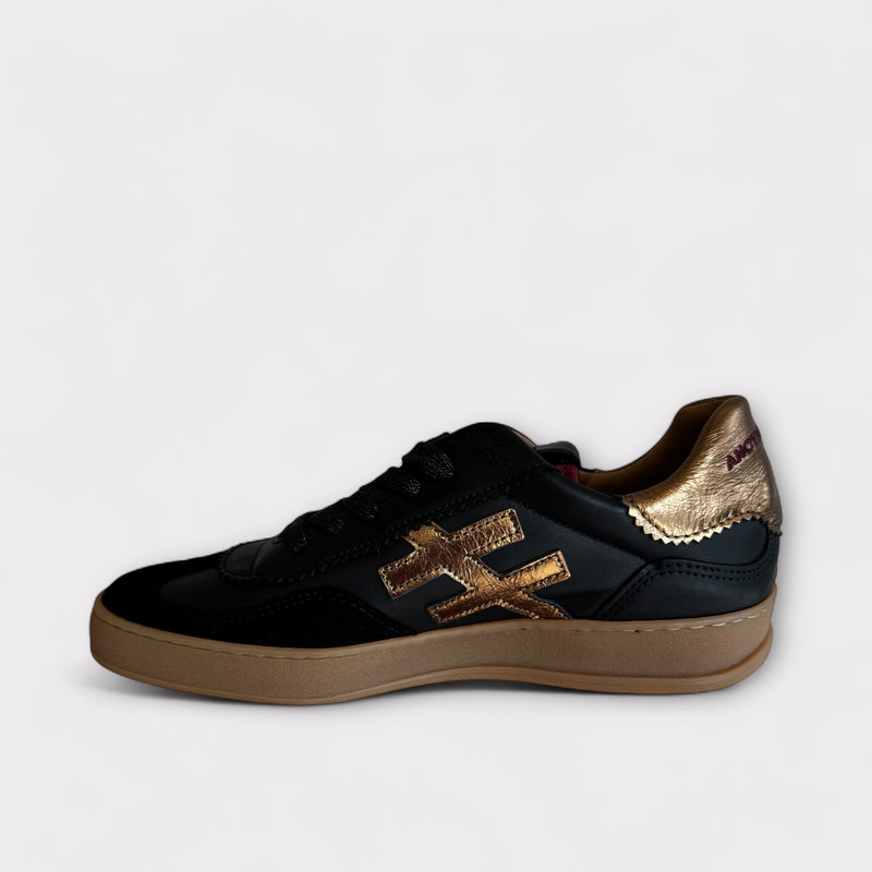 Another Trend Black Pony Hair  Trainer