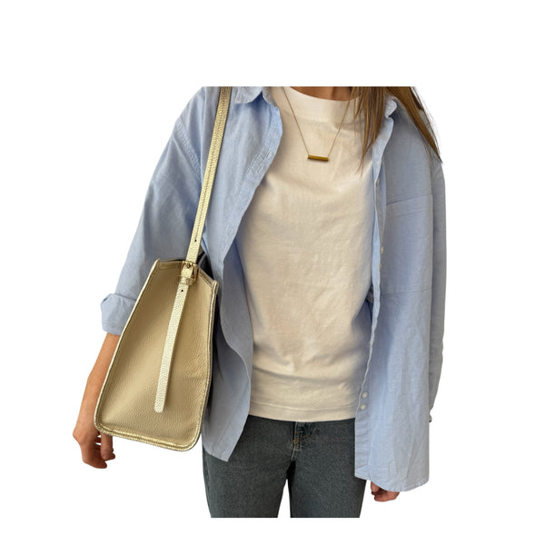 Marco Moreo Catherine Cream Tote Bag