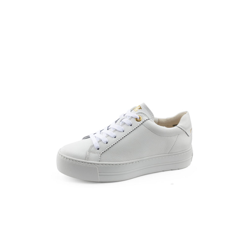 Paul Green White Leather Trainer