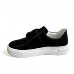 Marco Moreo Black Leather Trainer