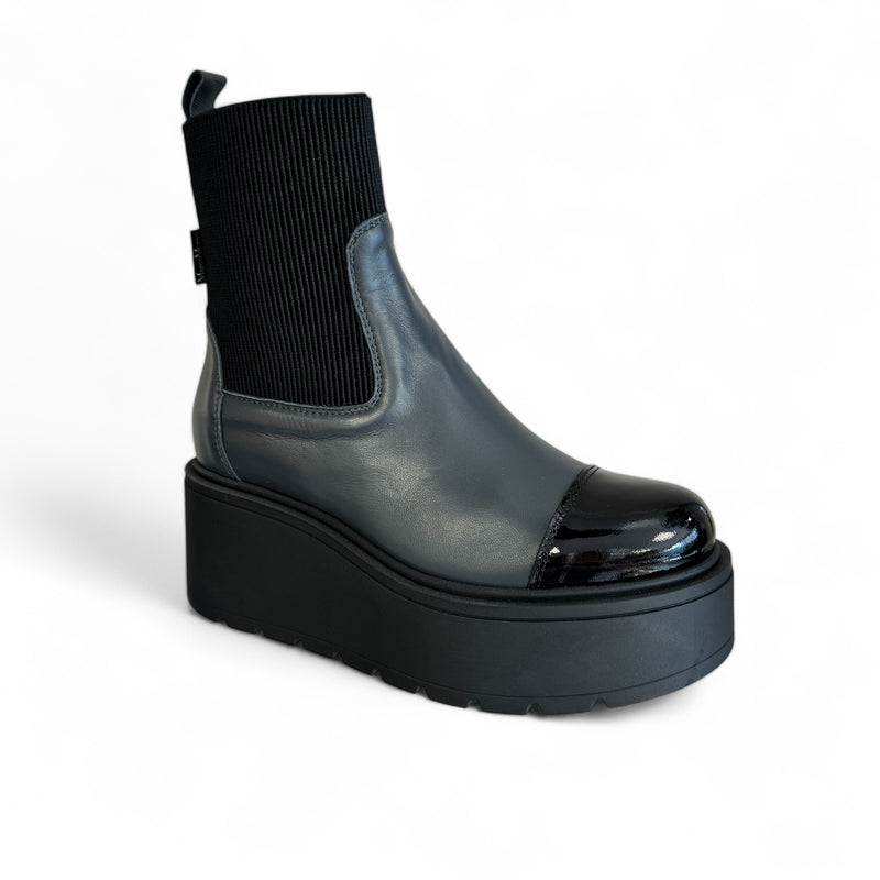 Marco Moreo Brenda Grey Ankle Boot