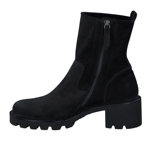 Paul Green Black Suede Boot
