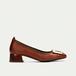 Hispanitas Manila Tan Leather Shoe