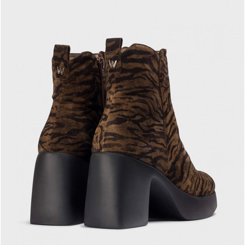 Wonders Lady 81 Zebra Ankle Boot