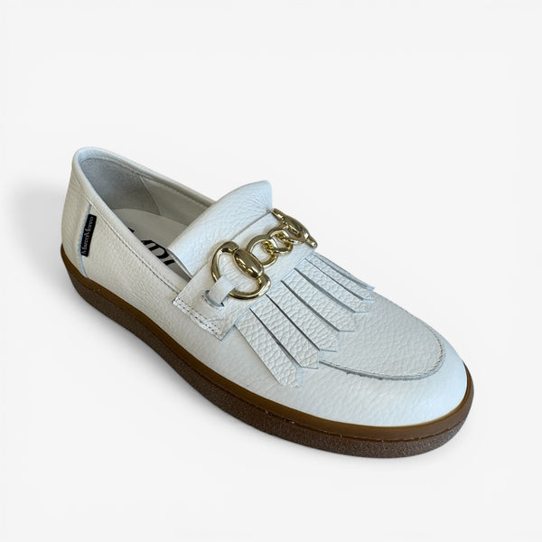 Marco Moreo Nina White Loafer