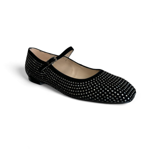 Marian Black Sparkle Mary Jane Shoe