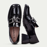 Hispanitas Marsella Black Patent Shoe