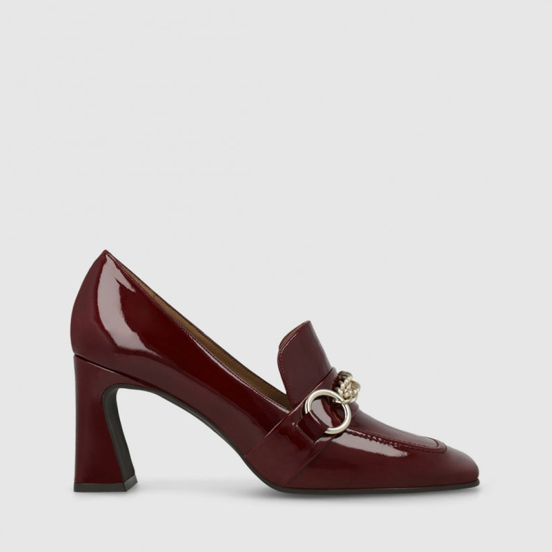 LODI Eludis Burgundy Loafers