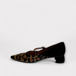 Marian Leopard & Black Mary Jane Shoe