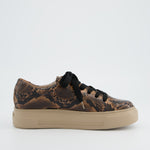 Paul Green Python Print Leather Trainer