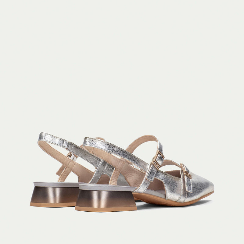 Hispanitas Dali Silver Slingback