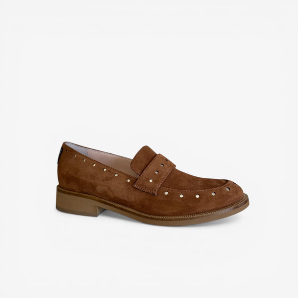 Marco Moreo Tan Suede Loafer