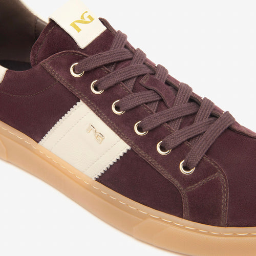 NeroGiardini Bordo Suede Trainer