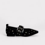 LODI Black Pony Mary Jane Pump
