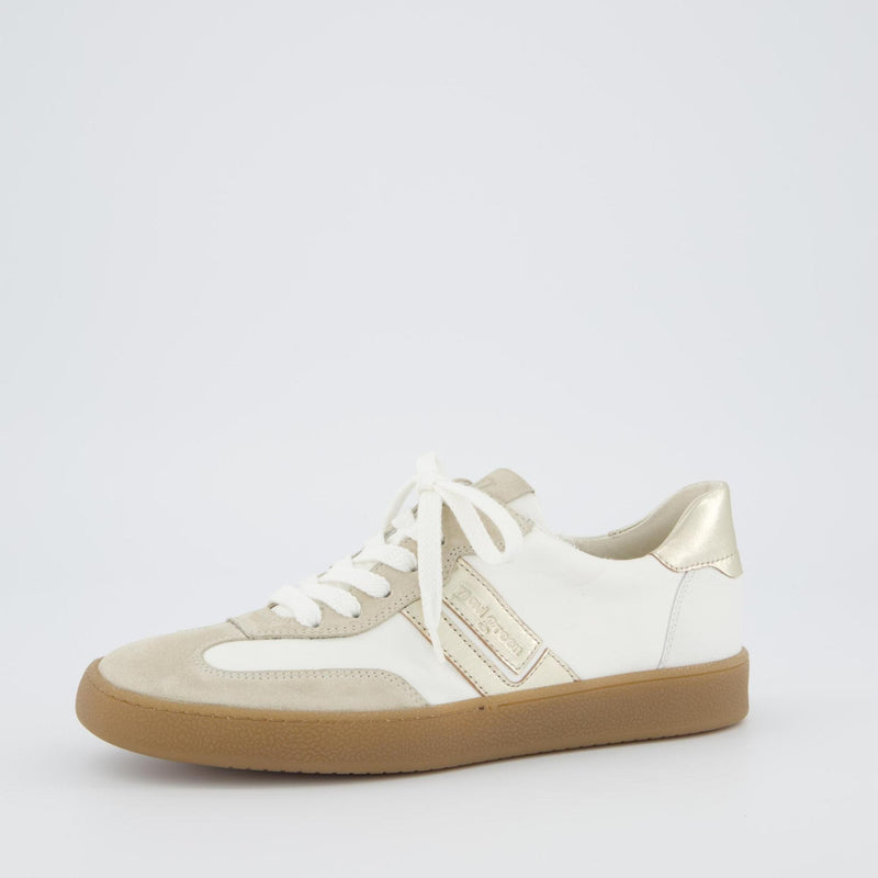 Paul Green Ivory & Gold Trainer